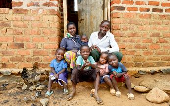 Familie in Tansania