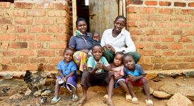 Familie in Tansania