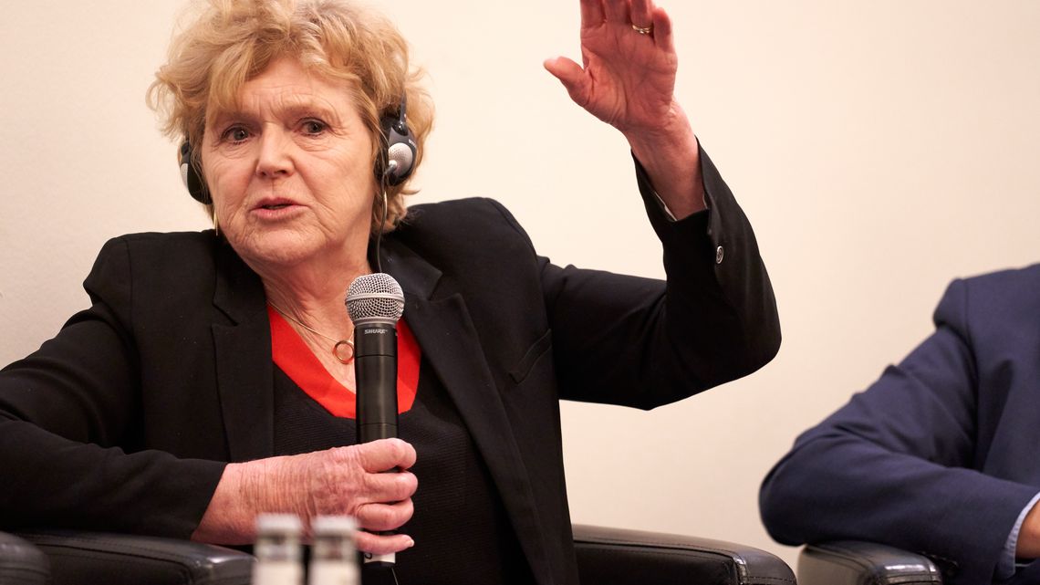 Mary Lawlor, UN-Sonderberichterstatterin für Menschenrechtsverteidiger:innen