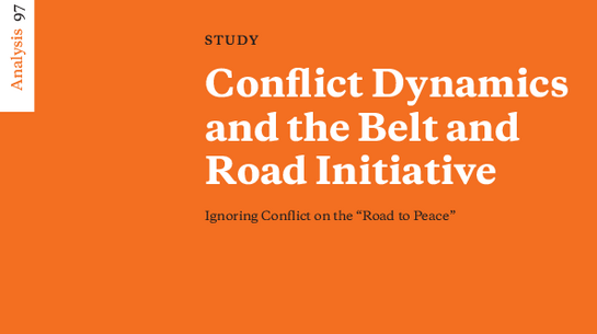 New Survey on Conflict Dynamics and the BRI