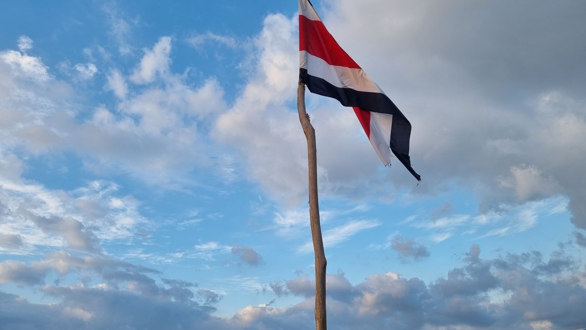 Fahne im Wind