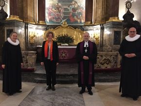Gottesdienst-Team im Hamburger Michel