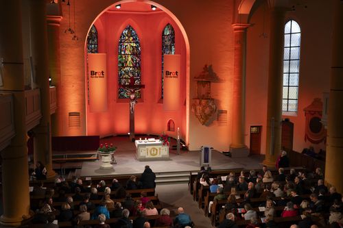 Eröffnung der 67. Spendenaktion von Brot für die Welt