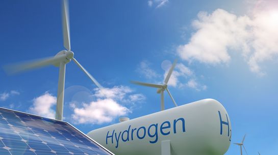 Wasserstoff, Wind- und Sonnenenergie