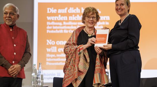 Festakt zu 70 Jahre Cornelia Füllkrug-Weitzel